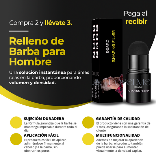 Relleno de Barba para Hombre