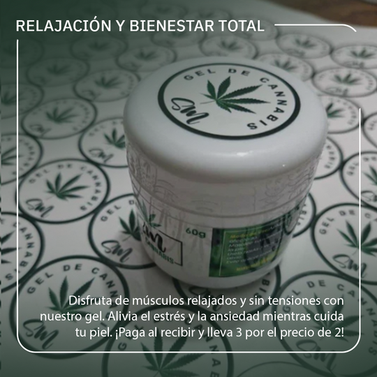 Gel de Cannabis Hermafit para Dolores Crónicos