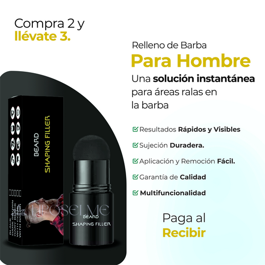 Relleno de Barba para Hombre